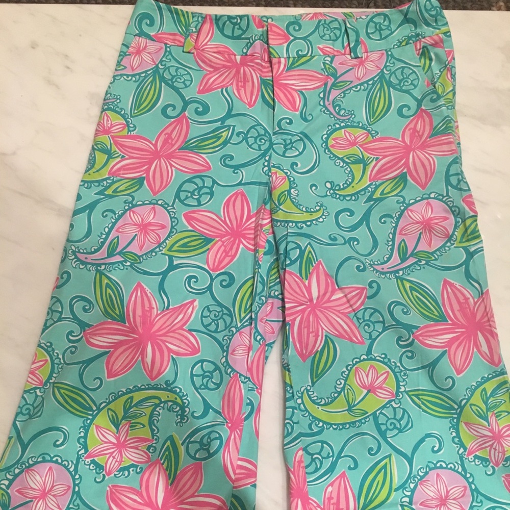 Lilly Pulitzer wide leg Pallazo pant